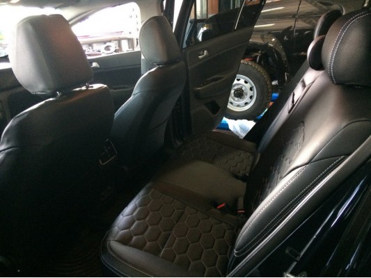 Каркасные авточехлы на KIA Sportage 4