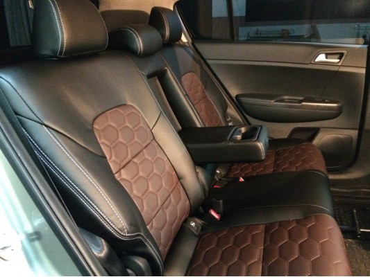 Каркасные авточехлы на KIA Sportage 4