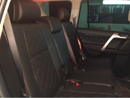 Каркасные авточехлы на Toyota Land Cruiser Prado 150 2 поколения