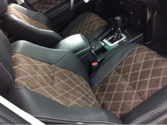 Каркасные авточехлы на Toyota Land Cruiser Prado 150